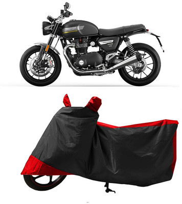GROFATIK Two Wheeler Cover for Triumph(Speed Twin, Red)
