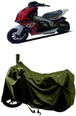 SUGASHRI Waterproof Two Wheeler Cover for Honda(Cliq, Green)
