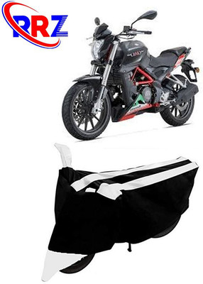 RRZ Waterproof Two Wheeler Cover for Benelli(TNT 25, Black, White)