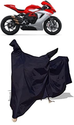 Amexride Two Wheeler Cover for MV Agusta(F3, Black)