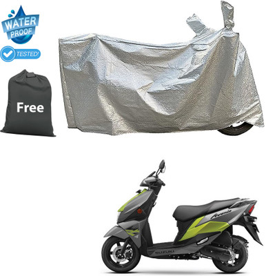 PAGORA Waterproof Two Wheeler Cover for Suzuki(Avenis 125, Silver)