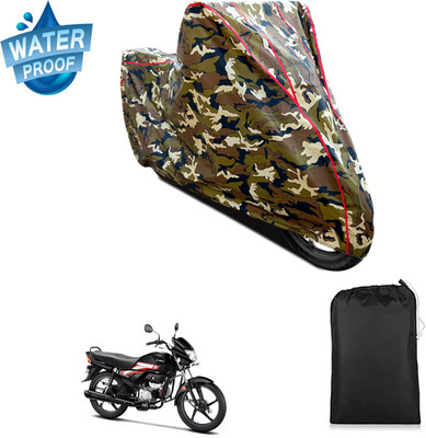 GOSHIV-car and bike accessories Waterproof Two Wheeler Cover for Hero(CD deluxe, Yellow)