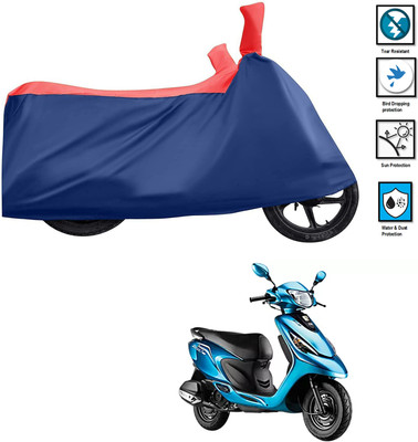 CODOKI Waterproof Two Wheeler Cover for TVS(Scooty Zest, Red)
