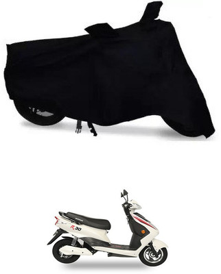 APNEK Waterproof Two Wheeler Cover for Okinawa(R30 electric scooter, Black)