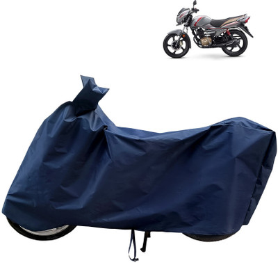 Horseyaart Waterproof Two Wheeler Cover for TVS(Victor BS6, Blue)