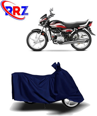 RRZ Two Wheeler Cover for Hero(MotoCorp HF Deluxe, Blue)