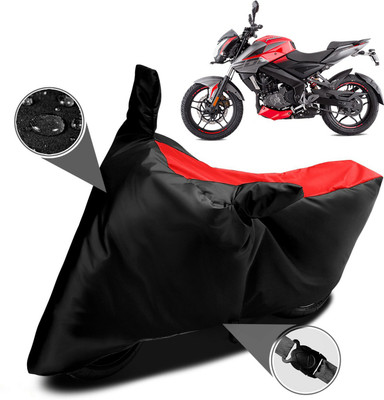 THE REAL ARV Waterproof Two Wheeler Cover for Bajaj(Pulsar NS 200, Red)