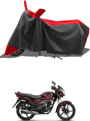 MMSSTAR Waterproof Two Wheeler Cover for Honda(CB Shine, Red, Black)