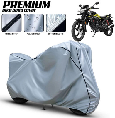 Shiv Kanha Waterproof Two Wheeler Cover for Honda(SP 125, Silver)