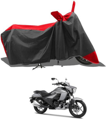 LIFE TO HUB Two Wheeler Cover for Hero, Honda, Bajaj, Ather, TVS, Yamaha(CBF150, Black, Red)