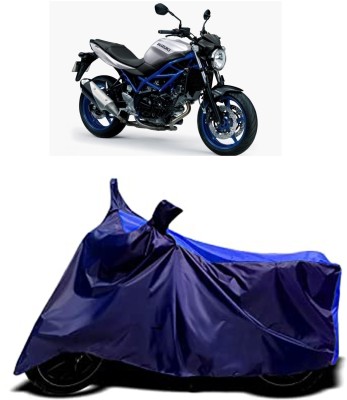 VESMEI Two Wheeler Cover for Suzuki(SV 650, Blue)