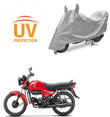 SK AUTO Waterproof Two Wheeler Cover for Hero(HF Dawn, Silver)