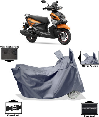 Amexride Two Wheeler Cover for Yamaha(RayZR 125 Fi, Grey)