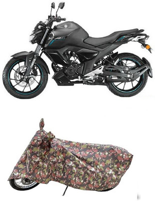 Coxtor Waterproof Two Wheeler Cover for Yamaha(FZ S V3 BS6, Multicolor)