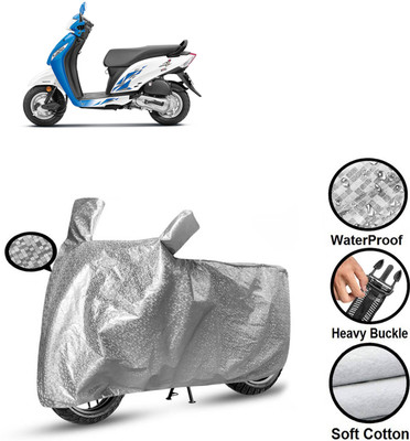 PAGORA Waterproof Two Wheeler Cover for Honda(Activa i, Silver)