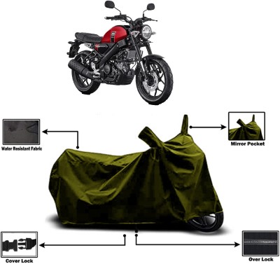 Amexride Two Wheeler Cover for Yamaha(XSR155, Green)