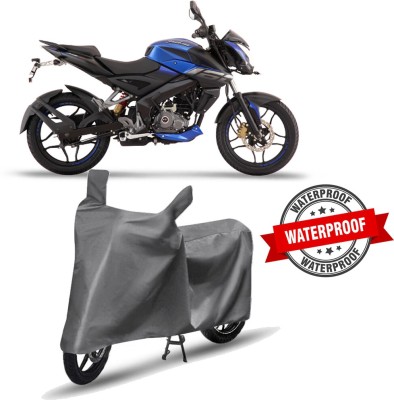 ZIMBER Two Wheeler Cover for Bajaj(Pulsar NS 160, Grey)