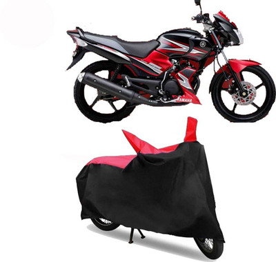 DeepShakshi AUTOMOTIVE Waterproof Two Wheeler Cover for Yamaha(Gladiator, Red, Black)