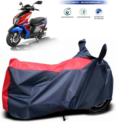 ma collections Waterproof Two Wheeler Cover for TVS(NTORQ, Red, Blue)