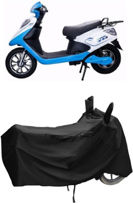 Autoprime Two Wheeler Cover for Ampere(V 48 BS6, Black)