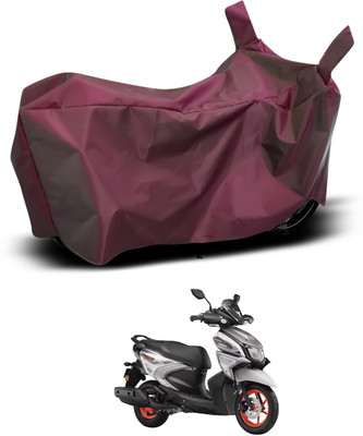 CODOKI Waterproof Two Wheeler Cover for Yamaha(RayZR 125 Fi, Maroon)