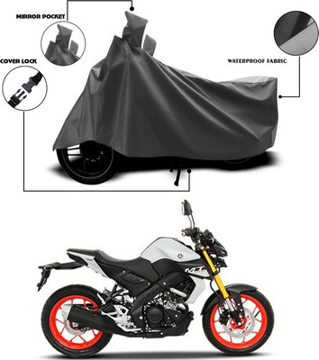SEBONGO Waterproof Two Wheeler Cover for Yamaha(MT 15, Grey)