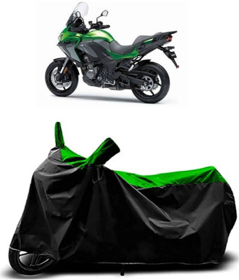 VESMEI Two Wheeler Cover for Kawasaki(Versys 650, Green)