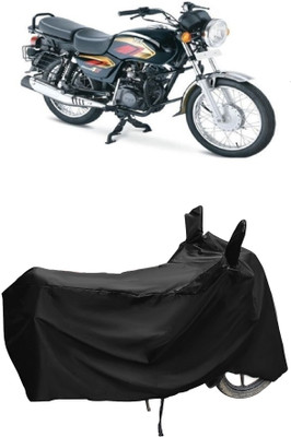 Autoprime Two Wheeler Cover for TVS(Max 4R, Black)