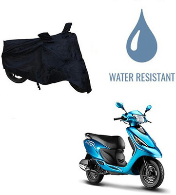 DeepShakshi AUTOMOTIVE Waterproof Two Wheeler Cover for TVS(Zest, Black)