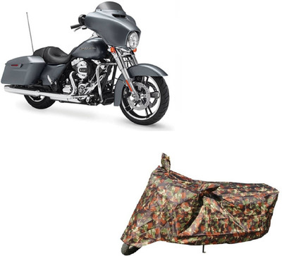 Anlopeproducts Waterproof Two Wheeler Cover for Harley Davidson(Street Glide Special, Red)