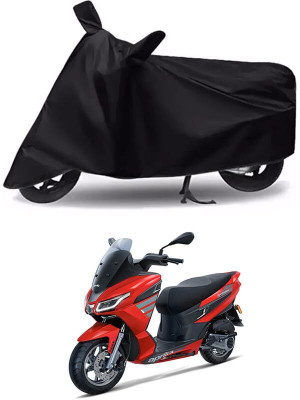 AASHTIK MART Two Wheeler Cover for Aprilia(SXR 125, Black)