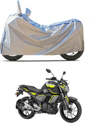 PAGORA Waterproof Two Wheeler Cover for Yamaha(FZ S V3, Silver)