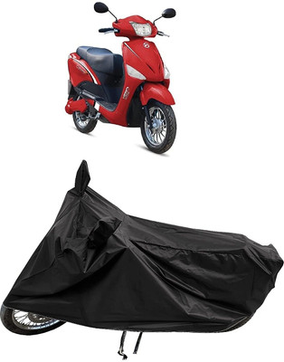 KEDIT Two Wheeler Cover for Hero(Electric Optima, Black)