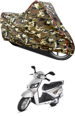 PAGORA Waterproof Two Wheeler Cover for Mahindra(Gusto, Yellow)