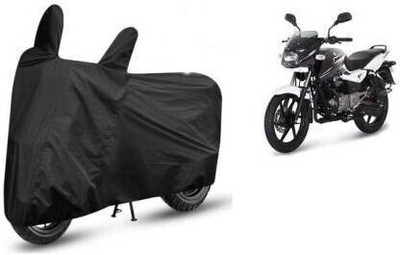 DeepShakshi AUTOMOTIVE Waterproof Two Wheeler Cover for Hero, Honda, TVS, Yamaha, Hero Electric, Universal For Bike(Black)