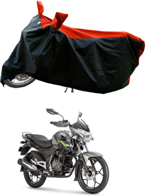 DeepShakshi AUTOMOTIVE Two Wheeler Cover for Bajaj(Discover 125 DTS-i, Red)
