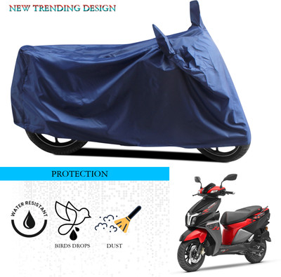ANTHUB Waterproof Two Wheeler Cover for TVS(Ntorq 125, Blue)