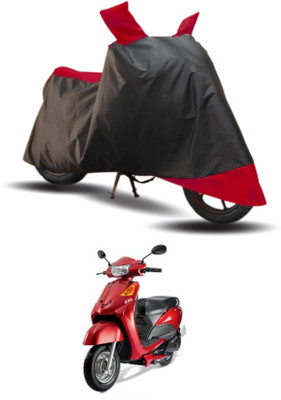KEDIT Two Wheeler Cover for Indus(Yo EXL, Red, Black)