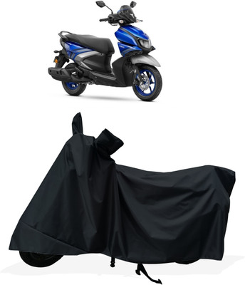 Tricway Two Wheeler Cover for Yamaha(Ray-ZR 125FI BS6, Black)