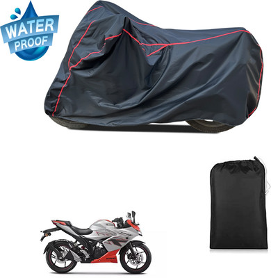 PAGORA Waterproof Two Wheeler Cover for Suzuki(Gixxer, Black)