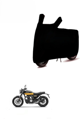 DeepShakshi AUTOMOTIVE Two Wheeler Cover for Honda(CB350RS, Black)