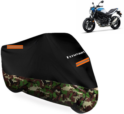 Horseyaart Waterproof Two Wheeler Cover for Suzuki(SV 650, Multicolor)