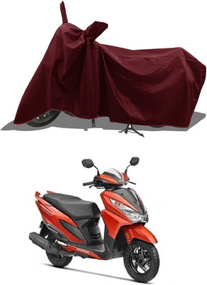 KEDIT Two Wheeler Cover for Honda(Grazia BS6, Maroon)