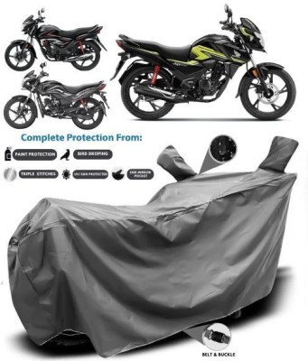 ZAQE Two Wheeler Cover for Honda(SP 125, Grey)