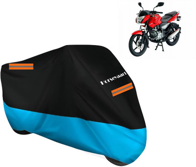Horseyaart Waterproof Two Wheeler Cover for Bajaj(Pulsar 135 BS6, Blue)
