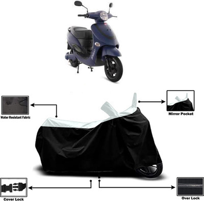 Amexride Two Wheeler Cover for Hero Electric(Electric Photon BS6, White)
