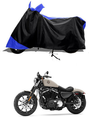 GROFATIK Two Wheeler Cover for Harley Davidson(Iron 883, Blue)