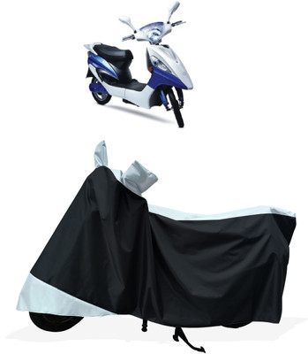 Tricway Two Wheeler Cover for Hero Electric(Electric Maxi, White)