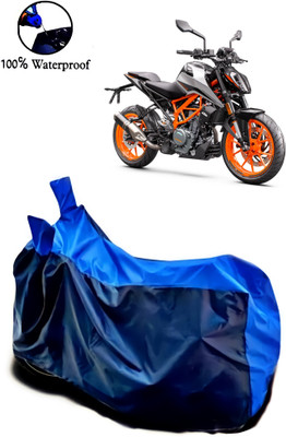 APNEK Waterproof Two Wheeler Cover for KTM(Duke 390, Blue)