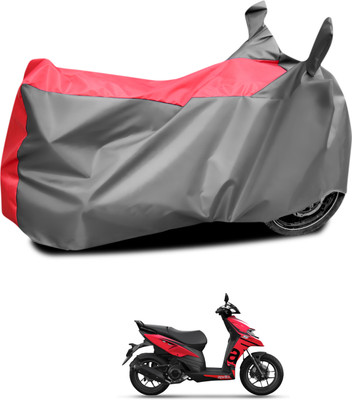 CODOKI Waterproof Two Wheeler Cover for Aprilia(SR 160, Grey, Red)